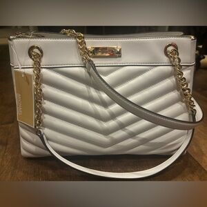 NWT Michael Kors Whitney Handbag, Cream, Beautiful Bag,Never Used